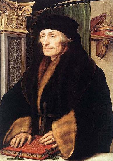 Hans holbein the younger Portrait of Erasmus of Rotterdam china oil painting image